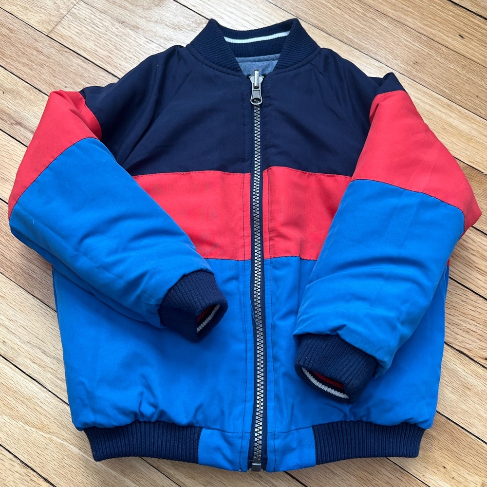 Andy & Evan Varsity Collar Reversible Jacket